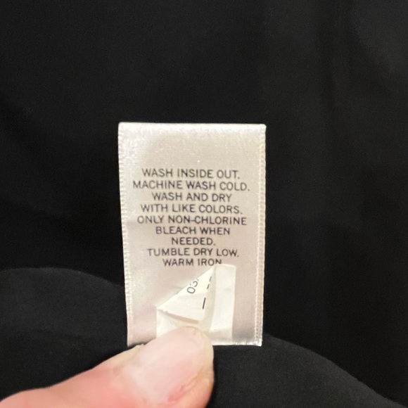 Banana Republic dark grey and white linen cotton blend jacket and skirt. Size 10 - Picture 10 of 11